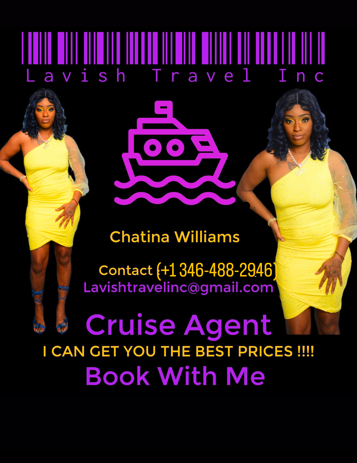 Cruise Brothers Travel Agent Chatina Williams